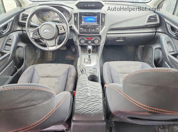 JF2GTADC0JH245739 2018 SUBARU CROSSTREK Белый Вид панели приборов
