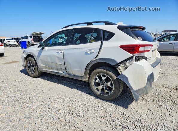 JF2GTADC4JH313816 2018 SUBARU CROSSTREK Белый Задняя левая четверть