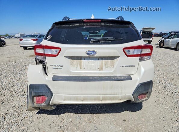 JF2GTADC4JH313816 2018 SUBARU CROSSTREK Белый Вид сзади