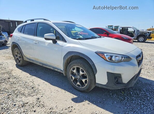 JF2GTADC4JH313816 2018 SUBARU CROSSTREK Белый Передняя правая четверть