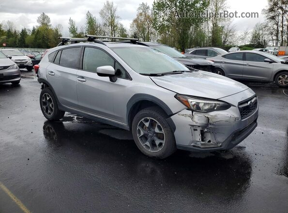 JF2GTADC6K8225545 2019 SUBARU CROSSTREK Silver წინა მარჯვენა