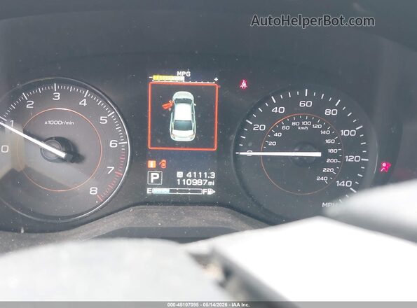 JF2GTADC7JH314880 2018 SUBARU CROSSTREK Синий Вид задних сидений