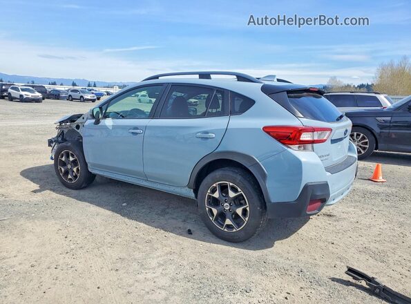 JF2GTADC9J8254892 2018 SUBARU CROSSTREK Синий Задняя левая четверть
