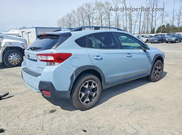 JF2GTADC9J8254892 2018 SUBARU CROSSTREK Синий Задняя правая четверть