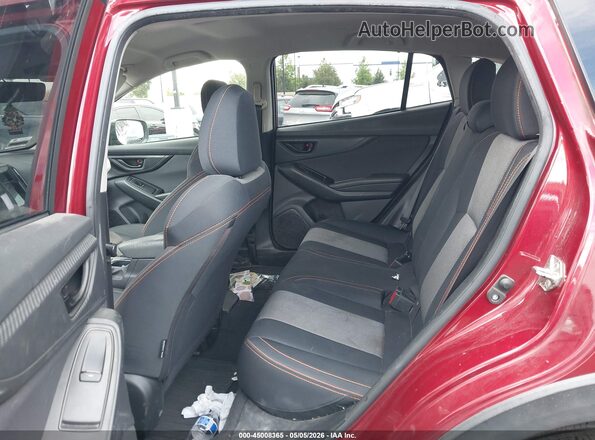 JF2GTADC9JH234755 2018 SUBARU CROSSTREK Красный Вид наклейки с VIN-кодом