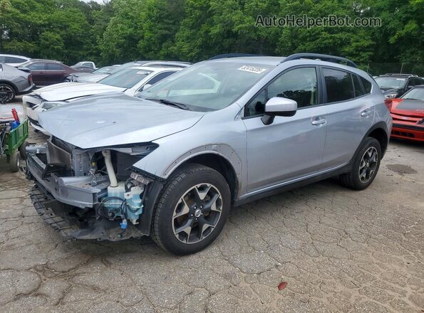 JF2GTADC9JH239678 2018 SUBARU CROSSTREK Синий Передняя левая четверть