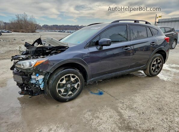 JF2GTADCXJH325680 2018 SUBARU CROSSTREK Gray Przód lewy
