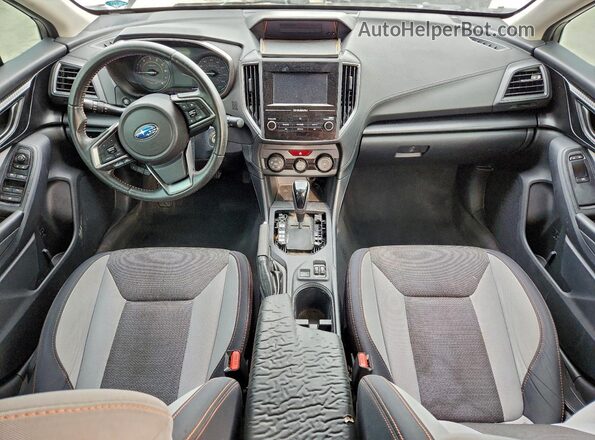 JF2GTADCXJH325680 2018 SUBARU CROSSTREK Gray Widok deski rozdzielczej