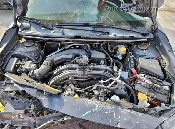 JF2GTADCXJH325680 2018 SUBARU CROSSTREK Gray Widok wnętrza z tyłu