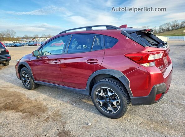 JF2GTAEC1K8261206 2019 SUBARU CROSSTREK Бордовый Задняя левая четверть