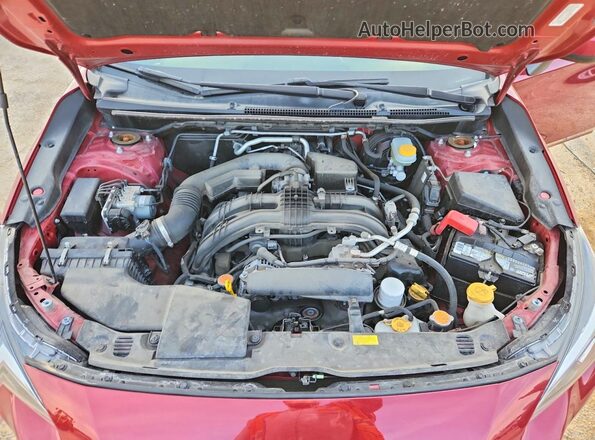 JF2GTAEC1K8261206 2019 SUBARU CROSSTREK Бордовый Вид задней части салона