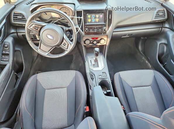 JF2GTAEC1K8261206 2019 SUBARU CROSSTREK Бордовый Вид панели приборов