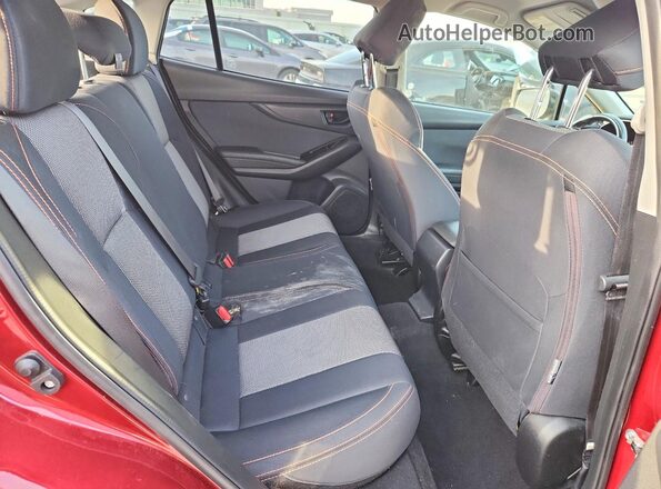 JF2GTAEC1K8261206 2019 SUBARU CROSSTREK Бордовый Вид задних сидений
