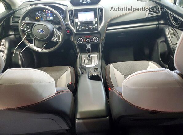 JF2GTAEC1PH319516 2023 SUBARU CROSSTREK Белый Вид панели приборов