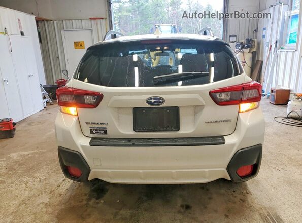 JF2GTAEC1PH319516 2023 SUBARU CROSSTREK Белый Вид сзади