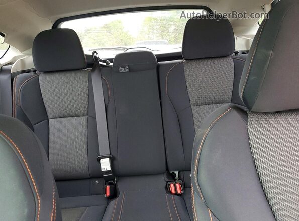 JF2GTAEC2L8255089 2020 SUBARU CROSSTREK White Vista de los asientos traseros