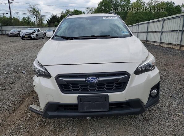 JF2GTAEC2L8255089 2020 SUBARU CROSSTREK White Vista frontal
