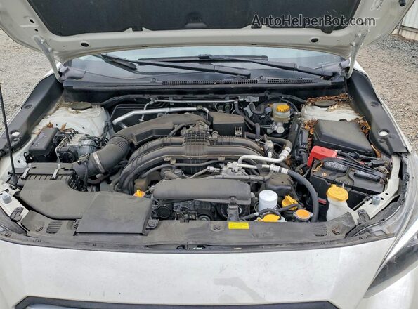 JF2GTAEC2L8255089 2020 SUBARU CROSSTREK White Vista del compartimento del motor