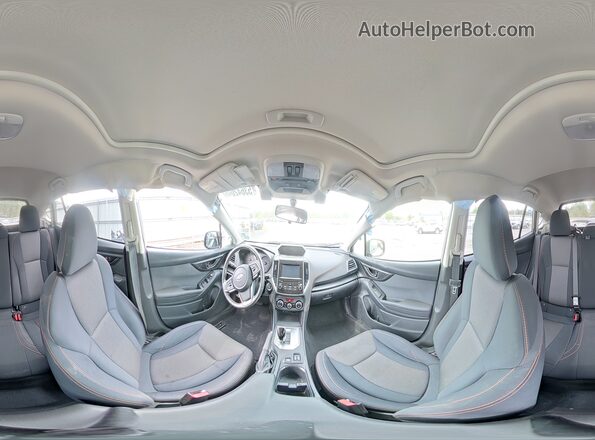 JF2GTAEC2L8255089 2020 SUBARU CROSSTREK White Vista interior de 360 grados