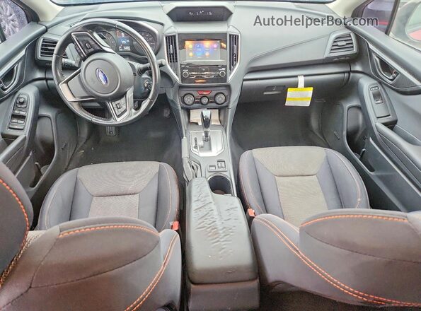 JF2GTAEC3KH212072 2019 SUBARU CROSSTREK Бордовый Вид панели приборов