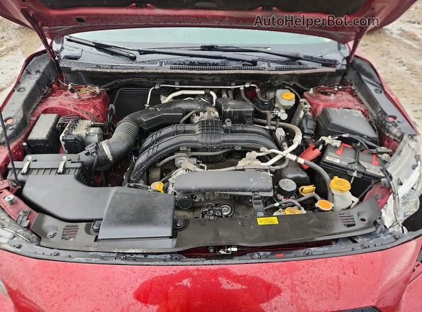 JF2GTAEC3KH212072 2019 SUBARU CROSSTREK Бордовый Вид задней части салона