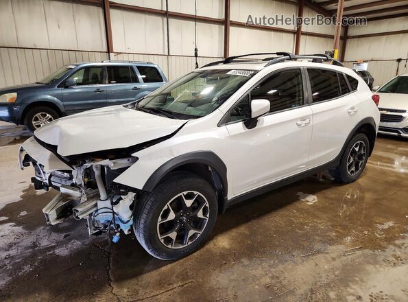 JF2GTAEC4KH258641 2019 SUBARU CROSSTREK White Передня ліва чверть