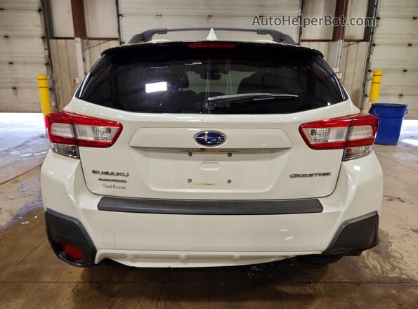 JF2GTAEC4KH258641 2019 SUBARU CROSSTREK White Вид ззаду