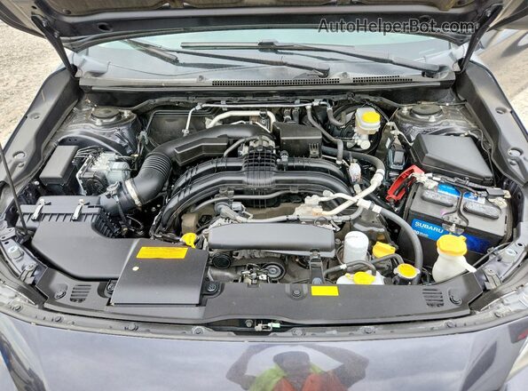 JF2GTAEC4KH264732 2019 SUBARU CROSSTREK Gray უკანა სალონის ხედი
