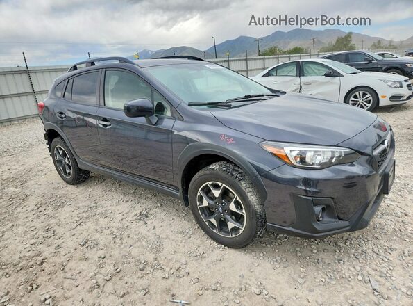JF2GTAEC4KH264732 2019 SUBARU CROSSTREK Gray წინა მარჯვენა