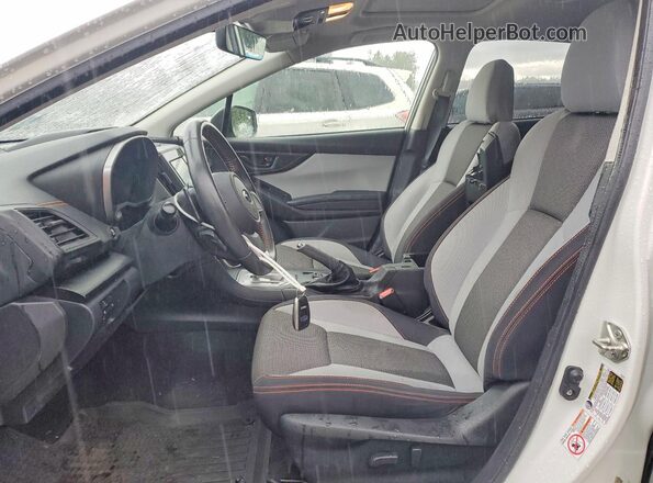 JF2GTAEC4LH271813 2020 SUBARU CROSSTREK White Widok wnętrza z przodu