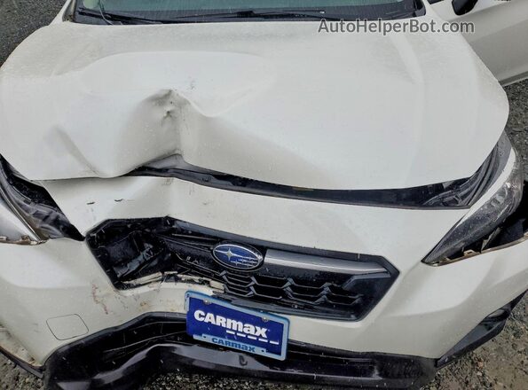 JF2GTAEC4LH271813 2020 SUBARU CROSSTREK White Widok komory silnika