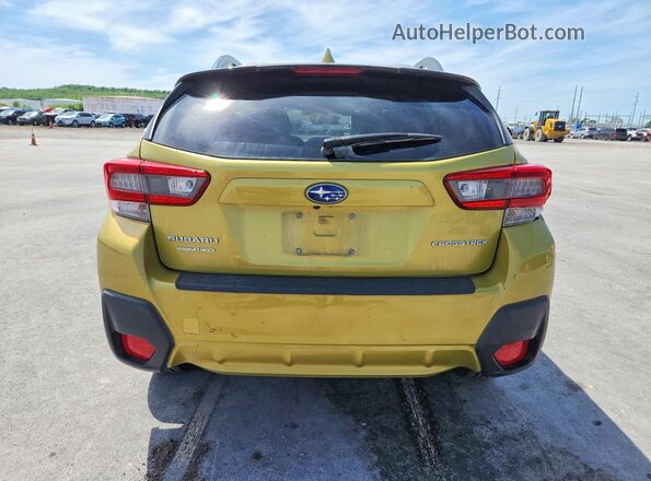 JF2GTAEC4MH373565 2021 SUBARU CROSSTREK Green უკანა ხედი