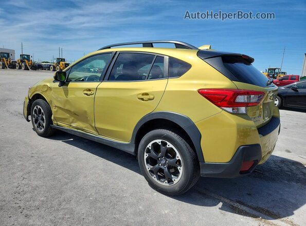 JF2GTAEC4MH373565 2021 SUBARU CROSSTREK Green უკანა მარცხენა