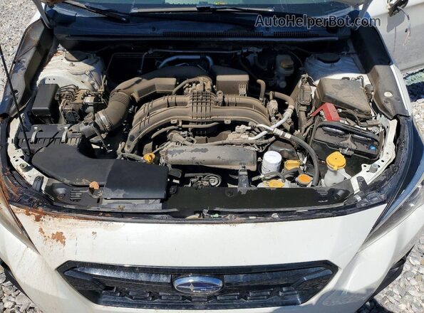 JF2GTAEC5KH228368 2019 SUBARU CROSSTREK Белый Вид задней части салона