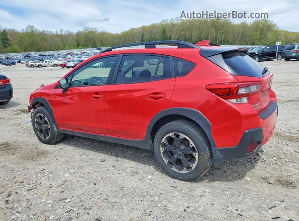 JF2GTAEC5MH238207 2021 SUBARU CROSSTREK Red უკანა მარცხენა