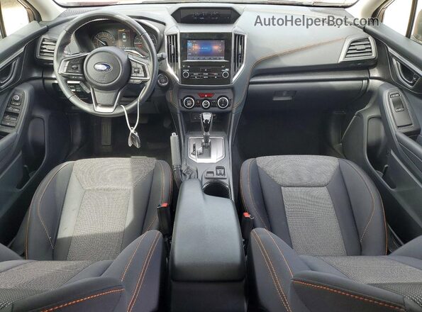 JF2GTAEC5MH238207 2021 SUBARU CROSSTREK Red წინა პანელის ხედი