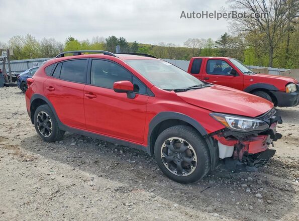 JF2GTAEC5MH238207 2021 SUBARU CROSSTREK Red წინა მარჯვენა