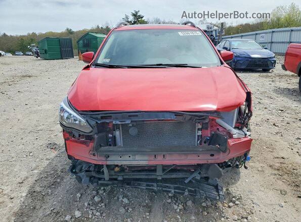 JF2GTAEC5MH238207 2021 SUBARU CROSSTREK Red წინა ხედი