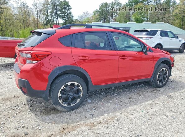 JF2GTAEC5MH238207 2021 SUBARU CROSSTREK Red უკანა მარჯვენა
