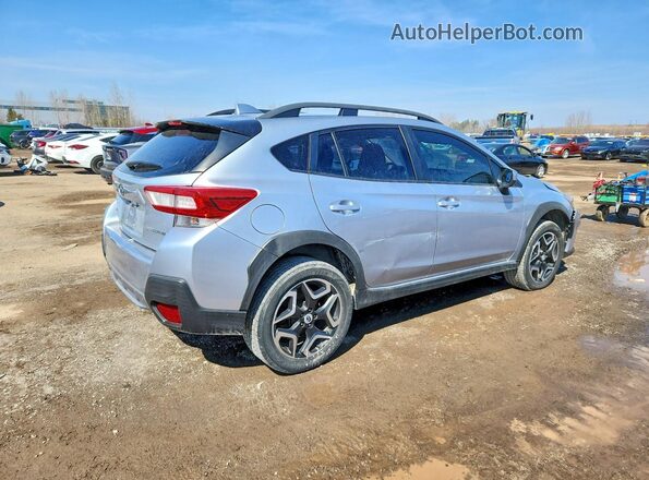 JF2GTAEC6JG325437 2018 SUBARU CROSSTREK Silver Tył prawy