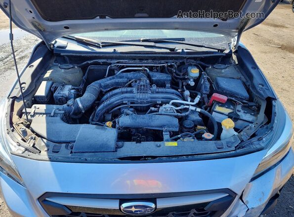 JF2GTAEC6JG325437 2018 SUBARU CROSSTREK Silver Widok komory silnika