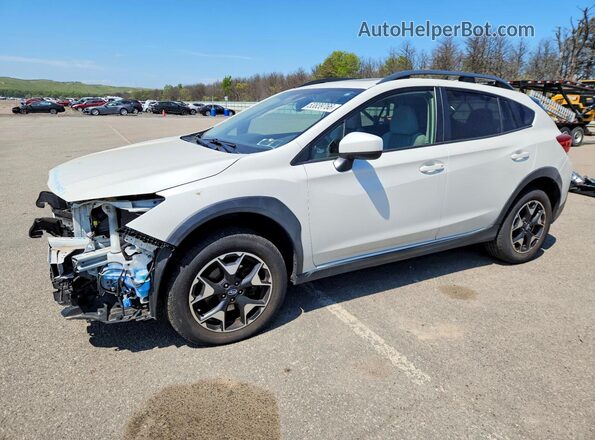 JF2GTAEC6KH257586 2019 SUBARU CROSSTREK White Передня ліва чверть