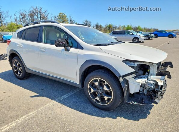 JF2GTAEC6KH257586 2019 SUBARU CROSSTREK White Передня права чверть
