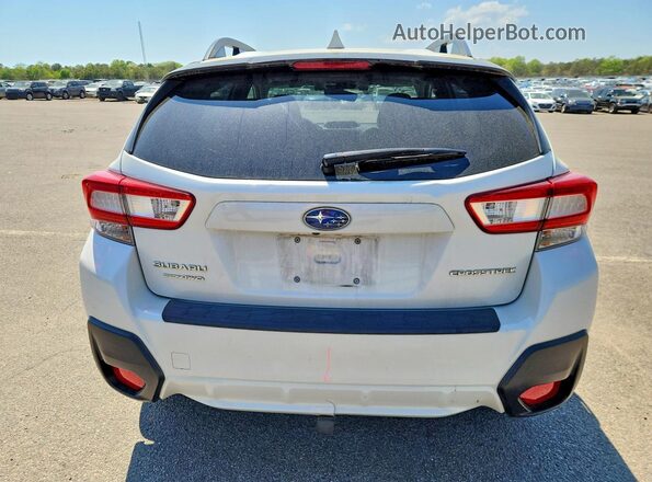 JF2GTAEC6KH257586 2019 SUBARU CROSSTREK White Вид ззаду