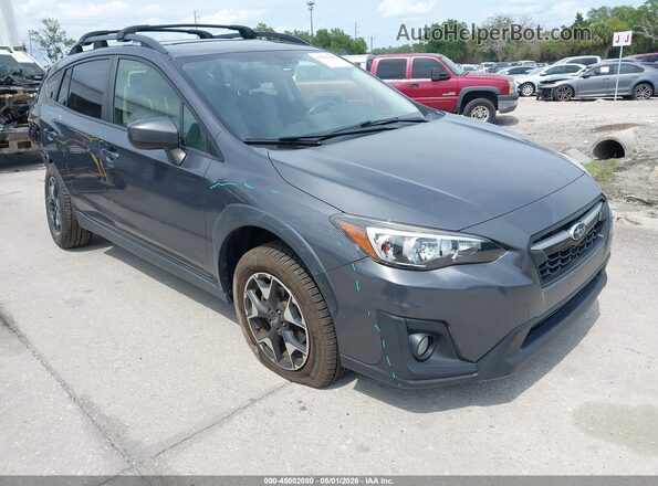 JF2GTAEC6L8201648 2020 SUBARU CROSSTREK Серый Передняя правая четверть