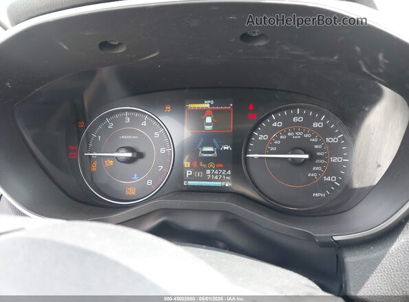 JF2GTAEC6L8201648 2020 SUBARU CROSSTREK Серый Вид задних сидений