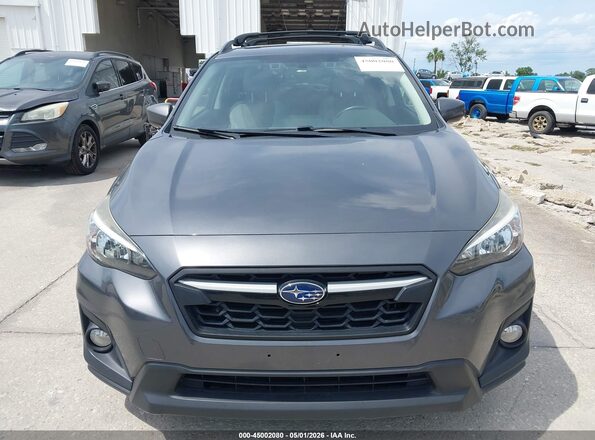 JF2GTAEC6L8201648 2020 SUBARU CROSSTREK Серый Вид задней части салона