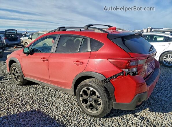 JF2GTAEC6M8652399 2021 SUBARU CROSSTREK Красный Задняя левая четверть