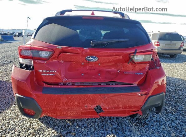 JF2GTAEC6M8652399 2021 SUBARU CROSSTREK Красный Вид сзади