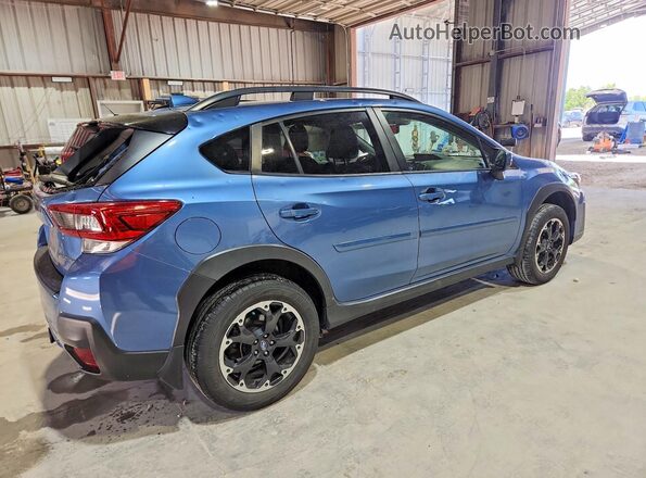 JF2GTAEC6MH249040 2021 SUBARU CROSSTREK Blue Задня права чверть
